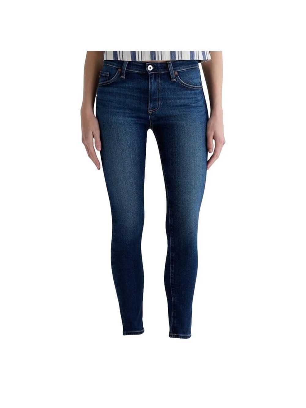 Ag Adriano Goldschmied Farrah high-rise skinny ankle 27 Slim Jeans Premium Denim